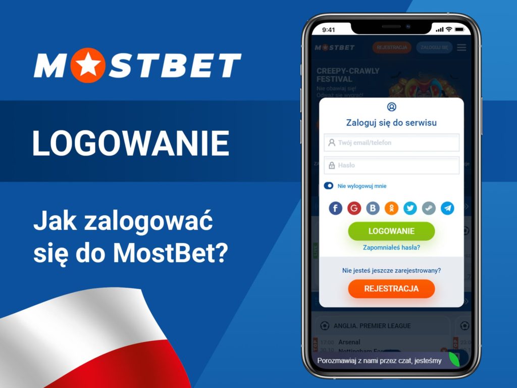 Logowanie Mostbet